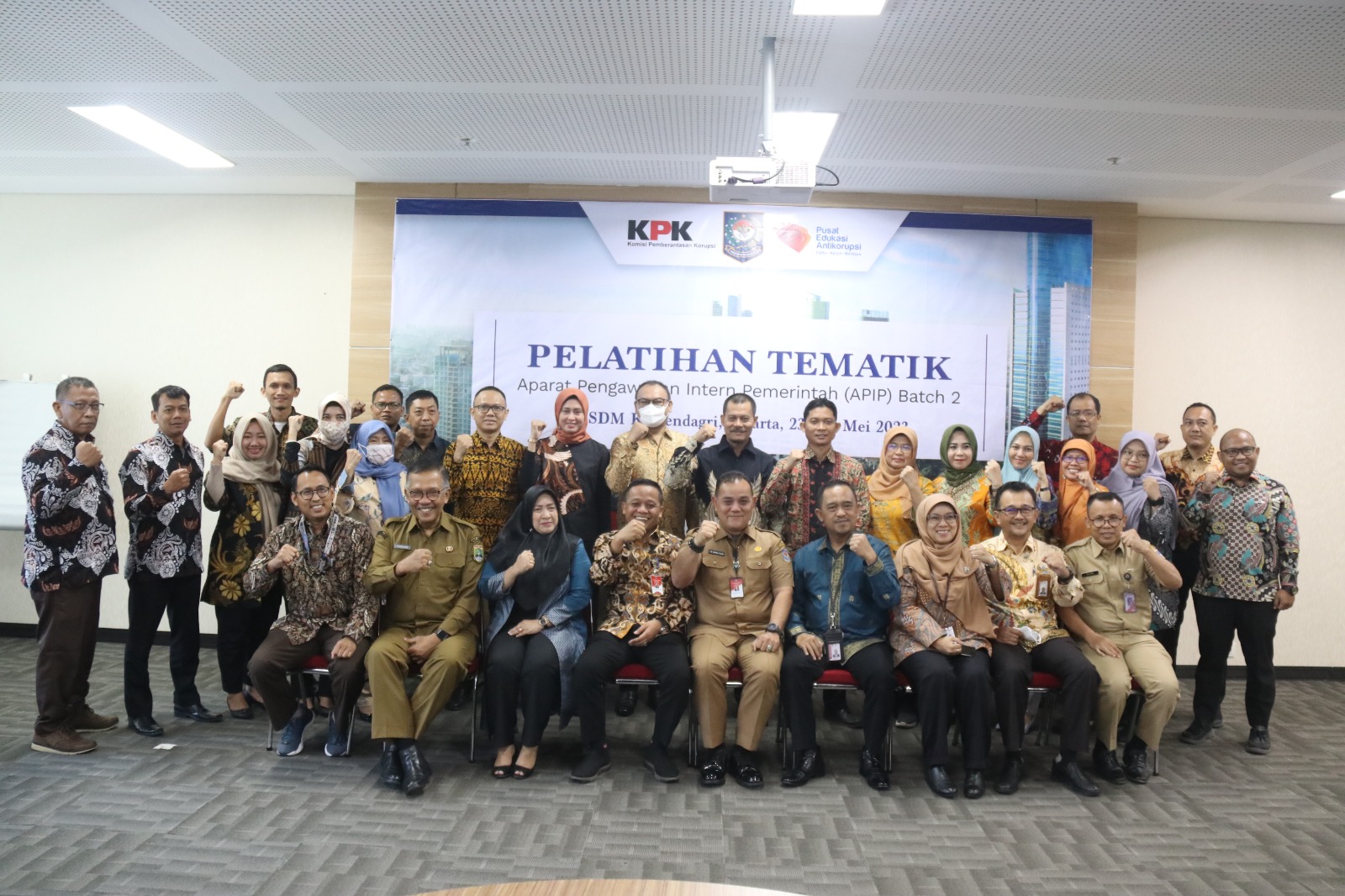 Dukung Integritas Pemerintahan, BPSDM Kemendagri Adakan Pelatihan APIP dengan KPK