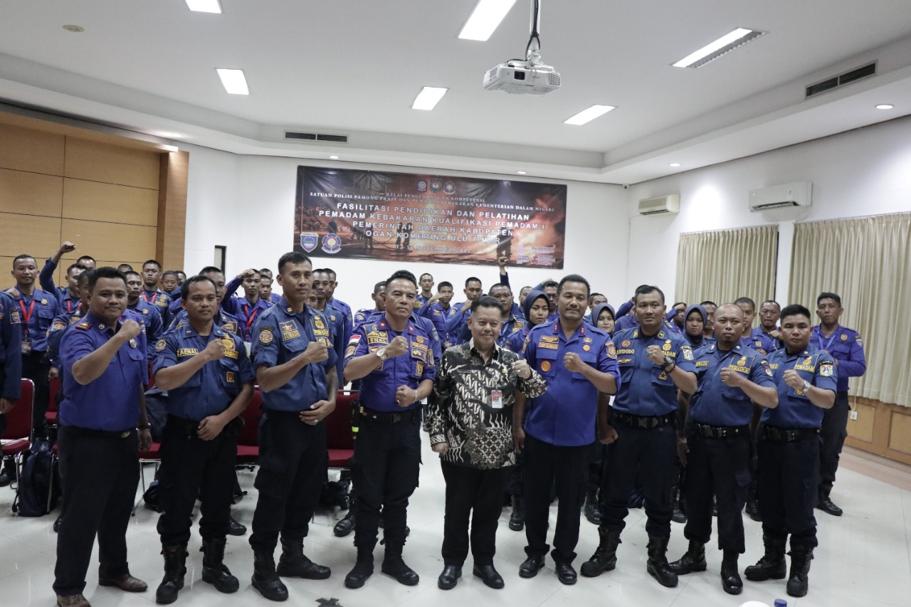 Kepala BPSDM Kemendagri: Terdapat 5 Pesan Kunci Sukses Peningkatan Kompetensi untuk Pemadam Kebakaran Kualifikasi Pemadam I