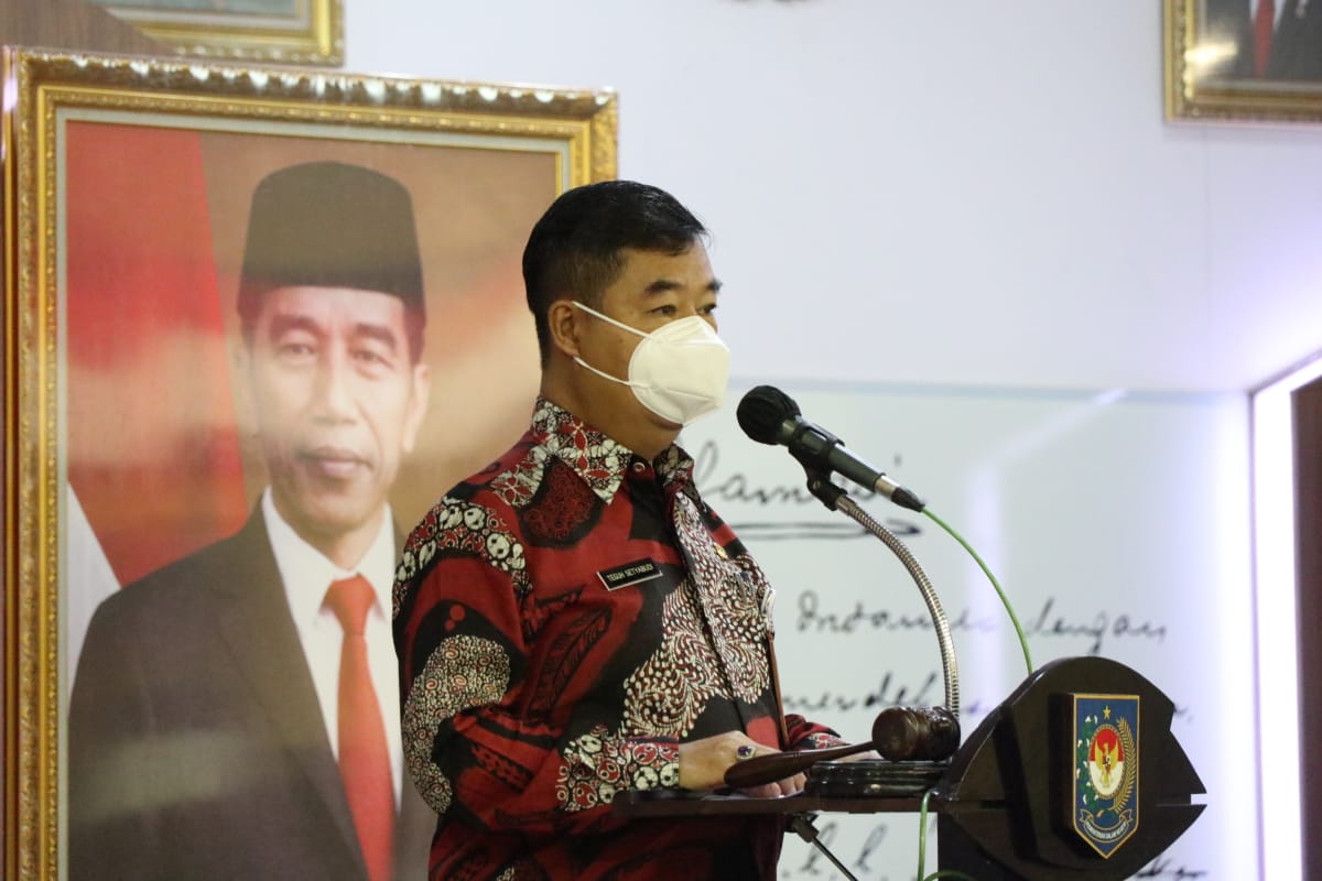 LAPORAN PENYELENGGARAAN PELATIHAN DASAR CALON PEGAWAI NEGERI SIPIL (CPNS) GOLONGAN III DAN GOLONGAN II DI LINGKUNGAN KEMENTERIAN DALAM NEGERI TAHUN ANGGARAN 2021