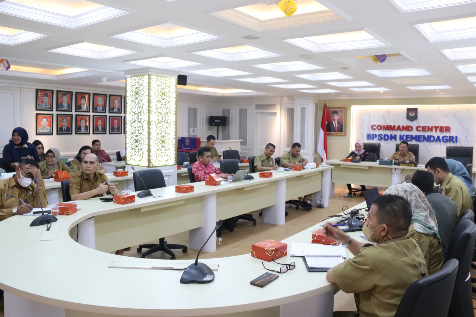 BPSDM Kemendagri dan Kementerian/Lembaga Bersinergi untuk Pengembangan Kompetensi ASN pada 4 Daerah DOB