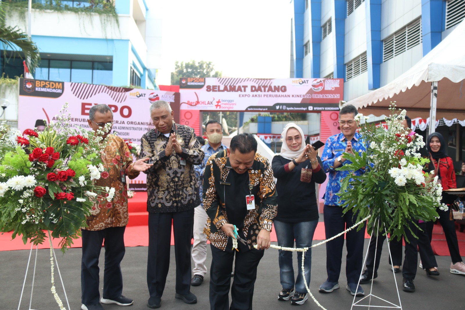 BPSDM Kemendagri Tampilkan Inovasi Kepemimpinan Administrator dalam EXPO Perubahan Kinerja Organisasi