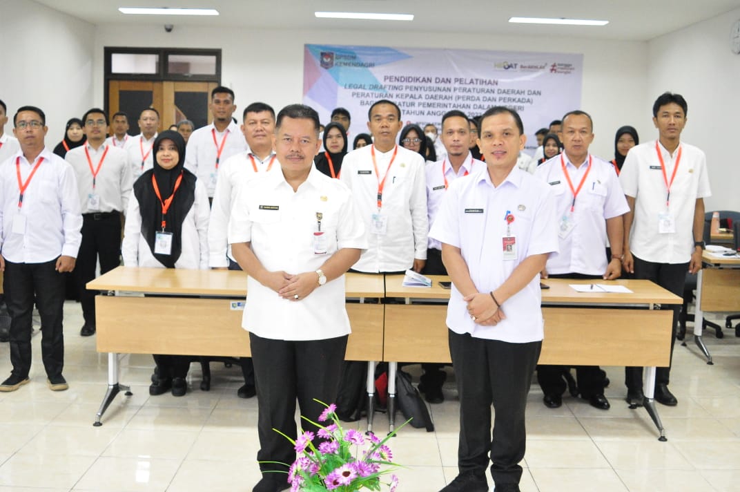 BPSDM Kemendagri Fokus Tingkatkan Kualitas Produk Hukum Daerah Melalui Diklat Legal Drafting