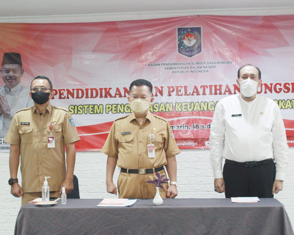 BPSDM KEMENDAGRI GELAR DIKLAT SISTEM PENGAWASAN KEUANGAN DESA ANGKATAN I DAN II TAHUN 2022
