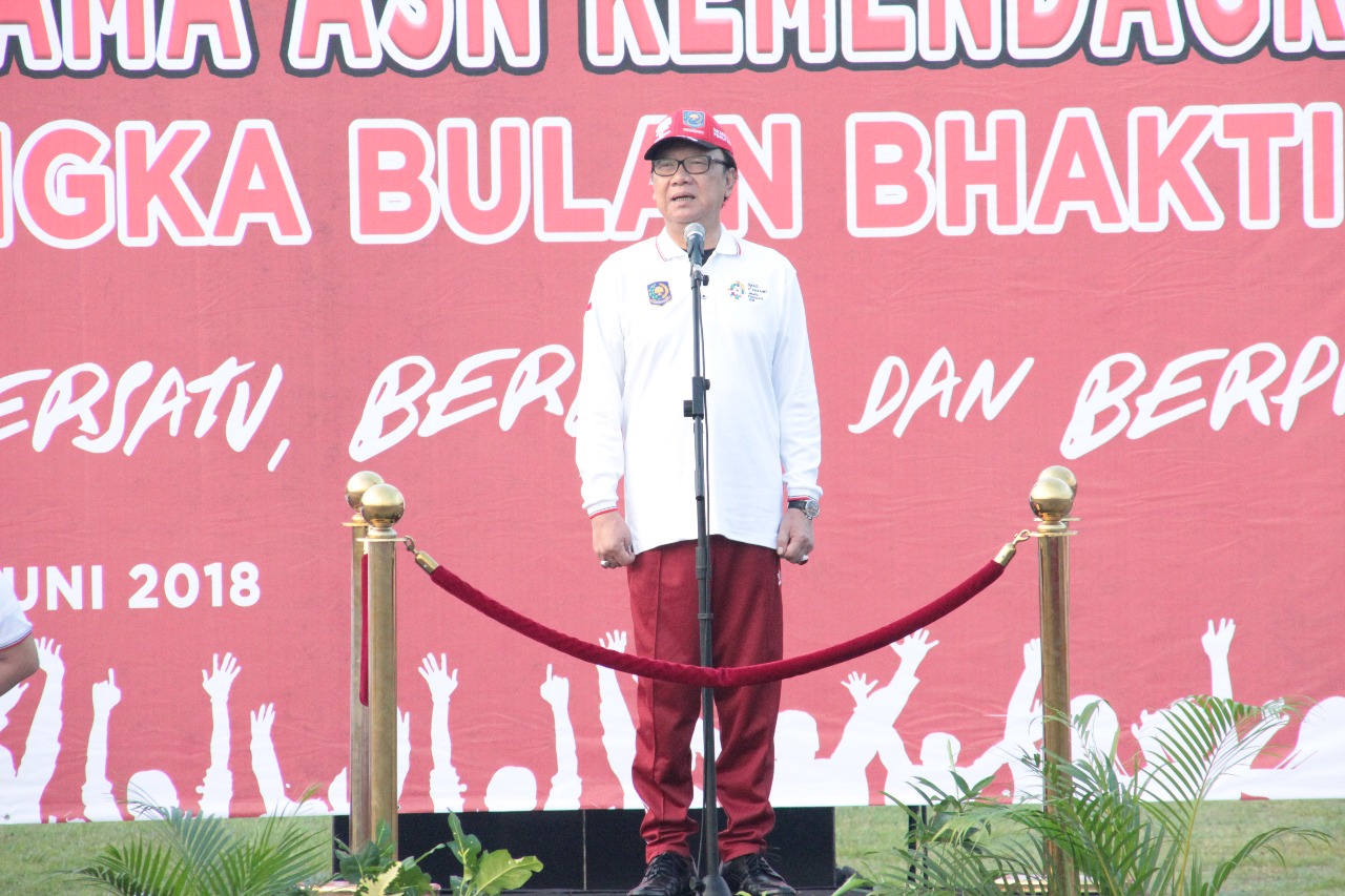 DALAM RANGKA MEMPERINGATI PUNCAK KEGIATAN BULAN BHAKTI PANCASILA TAHUN 2018