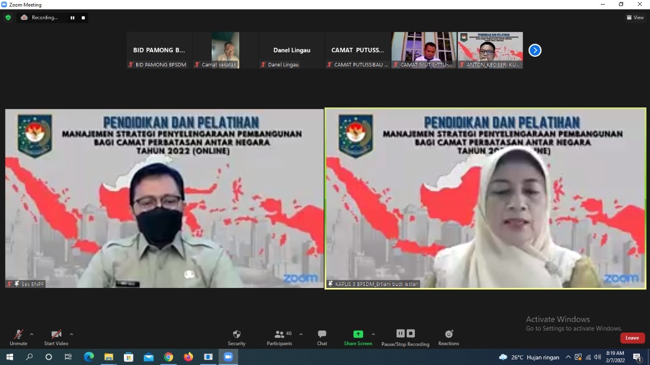 Peran Penting Camat untuk Penyelenggaraan Pemerintahan Daerah