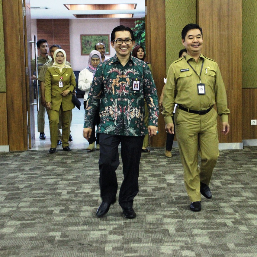 Visitasi Tim LAN RI