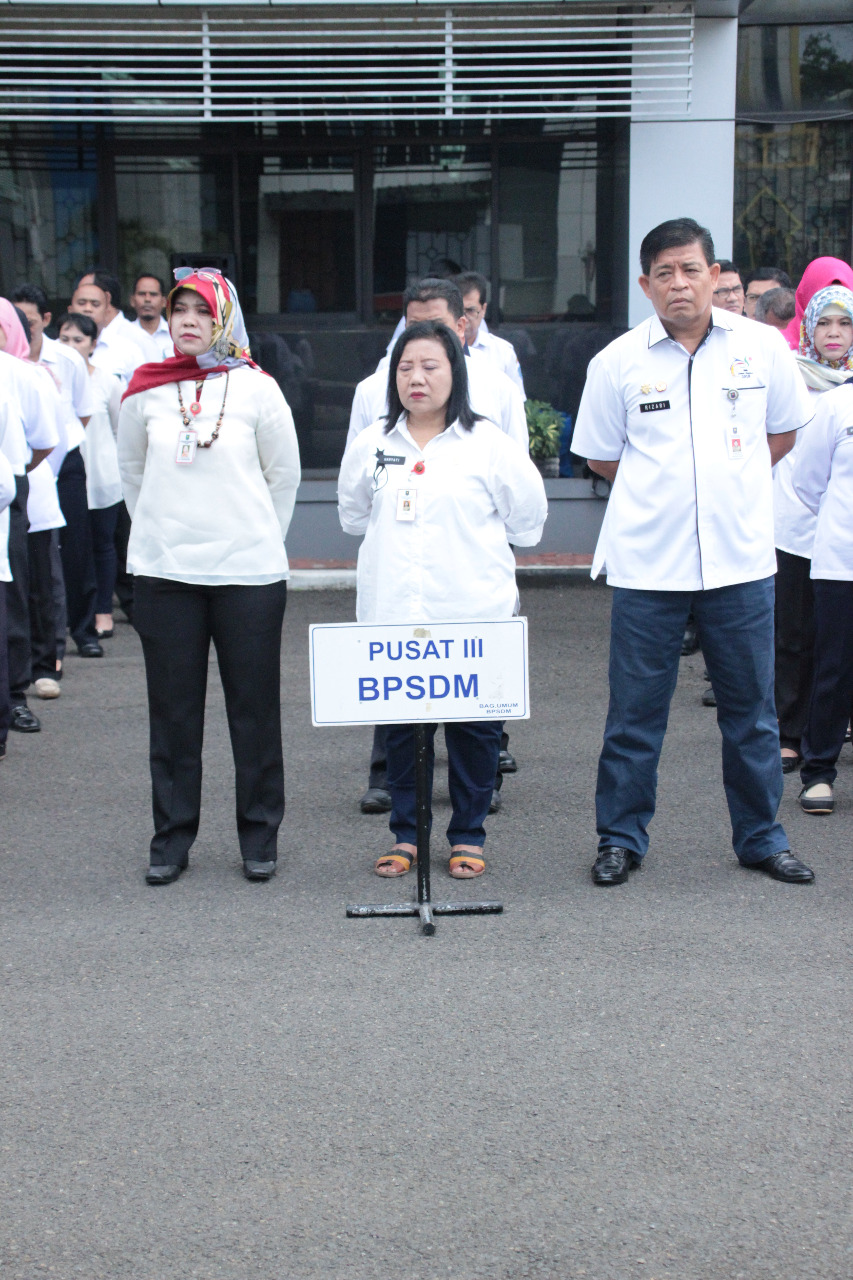 Apel Perdana Pegawai BPSDM Kemendagri di Tahun 2019 