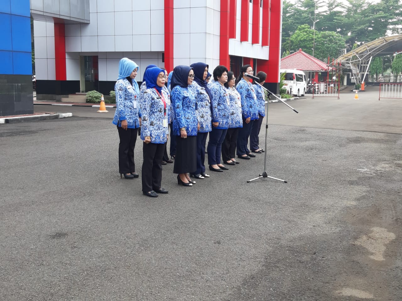 UPACARA HARI ULANG TAHUN KORPS PEGAWAI REPUBLIK INDONESIA KE - 47 DI LINGKUNGAN BPSDM KEMENDAGRI