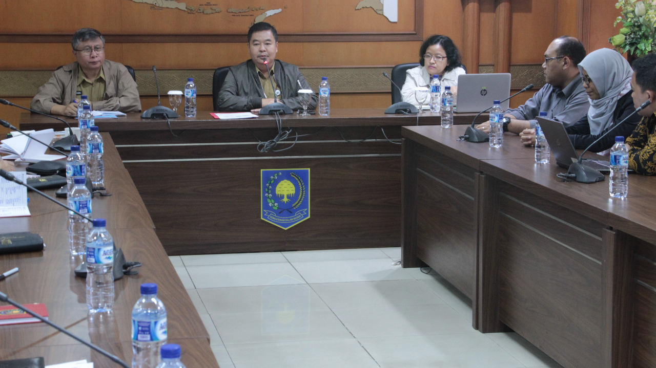 ENTRY MEETING BPK - RI DALAM RANGKA PENELITIAN USULAN RENCANA PNBP DALAM RAPBN TAHUN ANGGARAN 2019