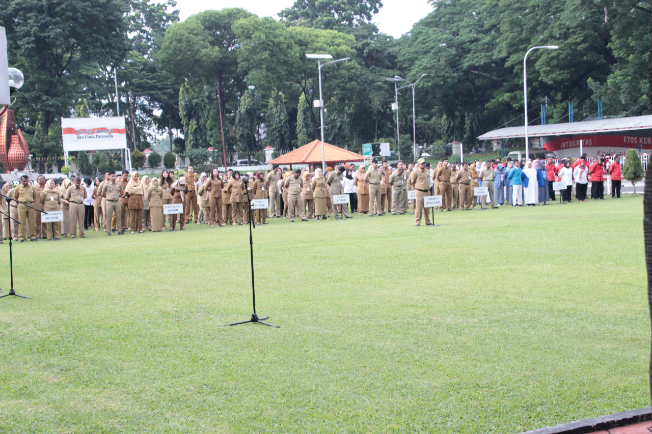 Upacara Bendera dan Purna Bhakti  Senin, 21 - 01 - 2019