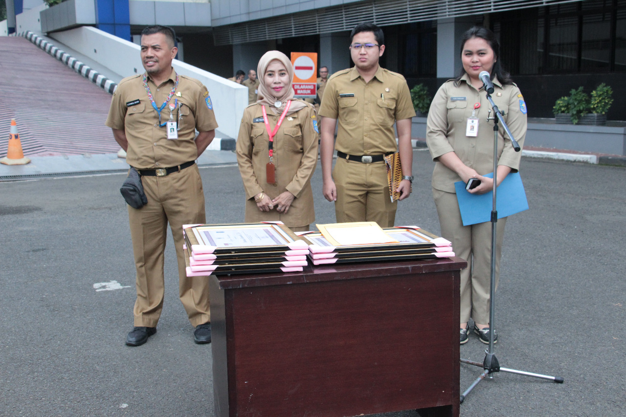 Upacara Bendera dan Purna Bhakti  Senin, 21 - 01 - 2019