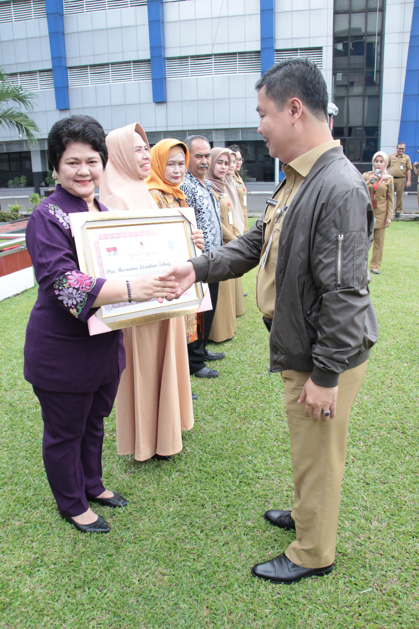 Upacara Bendera dan Purna Bhakti  Senin, 21 - 01 - 2019