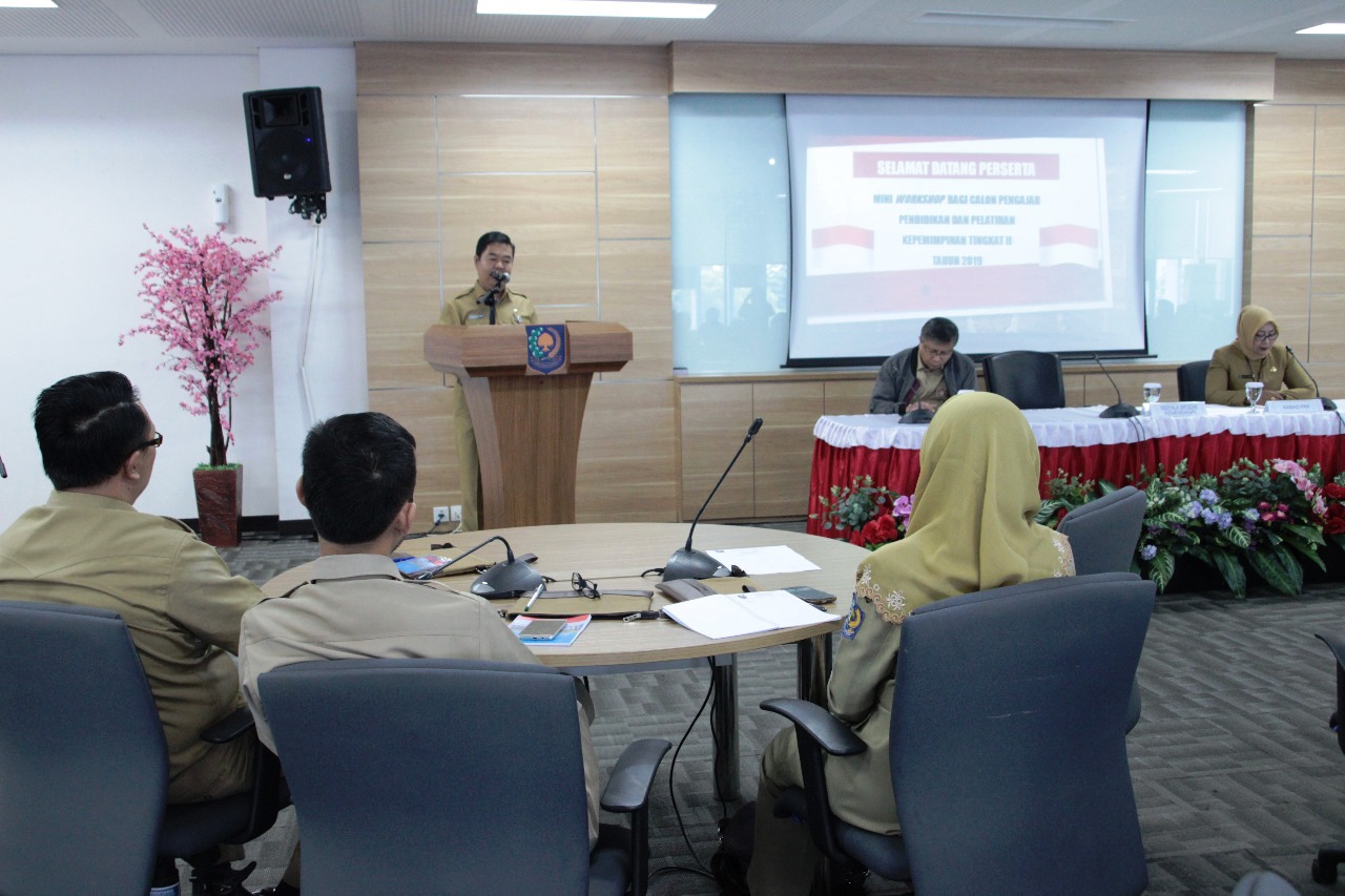 Mini Workshop Bagi Calon Pengajar Pendidikan dan Pelatihan Kepemimpinan Tingkat II
